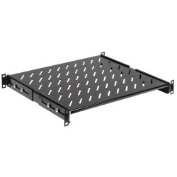 ITK Полка стационарная L=400мм черная