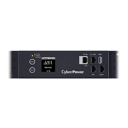 CyberPower PDU PDU83402 3ph 0U, Switched MBO; 23kW/32A,SNMP, plug IEC 309-32A; (24) IEC 320 C13 (6) IEC 320 C19 NEW