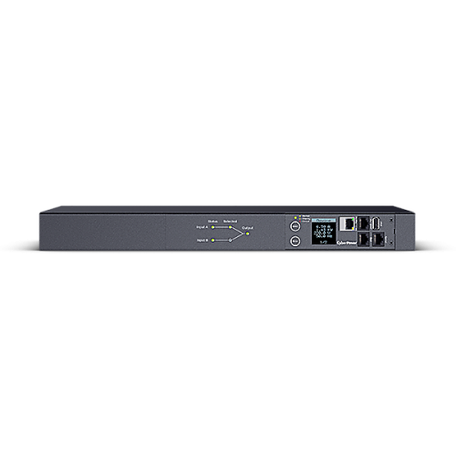 CyberPower ATS CyberPower (PDU20SWHVIEC10ATNET) 1U type, 16Amp,SNMP, plug IEC 320 C20, (8) IEC 320 C13 (2) IEC 320 C19