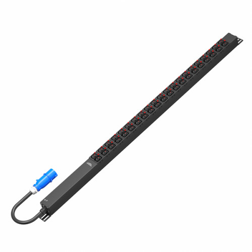 SMARTWATT PDU P-series Basic, 0U, 1Ф 16A, 3,8кВА, выход - 21xC13+21xC39, вход IEC 309, кабель 2М