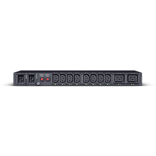 CyberPower ATS CyberPower (PDU20SWHVIEC10ATNET) 1U type, 16Amp,SNMP, plug IEC 320 C20, (8) IEC 320 C13 (2) IEC 320 C19