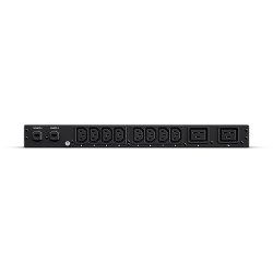 CyberPower ATS PDU20MHVCEE10AT Metered, 1U type, 16Amp, plug IEC 309 16A, (8) IEC 320 C13 (2) IEC 320 C19