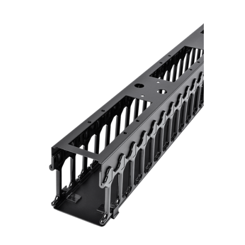 ЦМО Вертикальный однорядный кабельный органайзер с пластиковыми пальцами для шкафов ШТК-СП-42.6.x, 2 шт