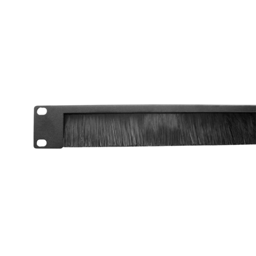 Горизонтальный кабельный органайзер со щёткой, 19