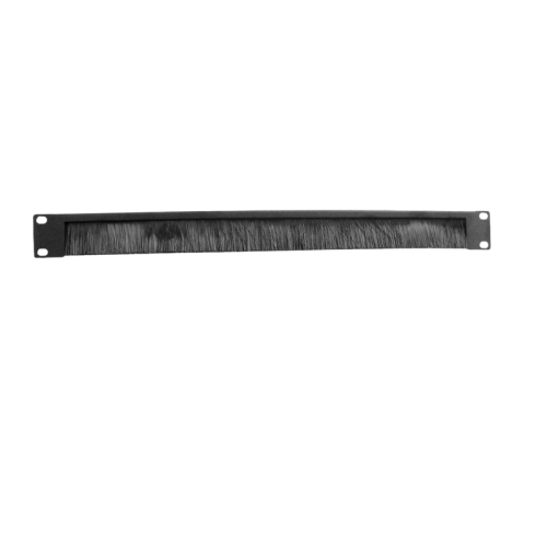 Горизонтальный кабельный органайзер со щёткой, 19