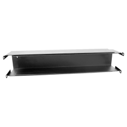 ЦМО Лоток кабельный горизонтальный боковой для шкафов ШТК-СП, чёрный