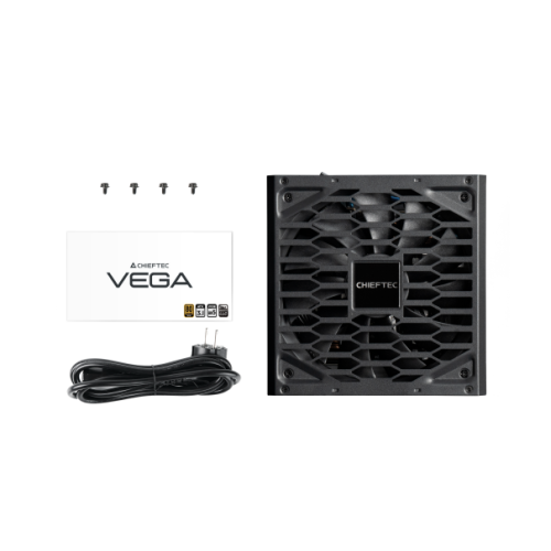 Chieftec Vega PPG-850-S (ATX 3.1, 850W, 80 PLUS GOLD, Active PFC, 135mm fan, Gen5 PCIe) Retail