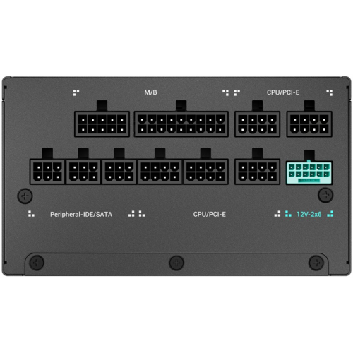 Deepcool GAMERSTORM PN1000M (ATX 3.1, 1000W, Full Cable Management, PWM 135mm fan, Active PFC, 80+ GOLD, Active PFC + Full Bridge SRC LLC + DC/DC ,Gen5 PCIe) RET