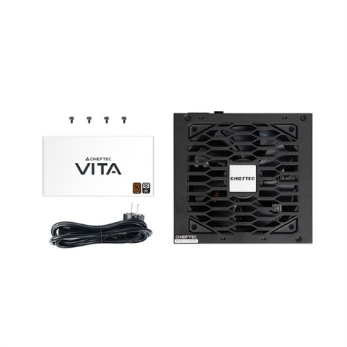 Chieftec Vita BPX-850S (ATX 2.53, 850W, 80 PLUS BRONZE, Active PFC, 120mm fan) Retail