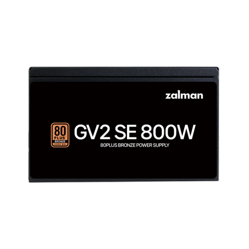 Zalman ZM800-GV2SE, 800W, ATX12V v2.52, APFC, 12cm Fan, 80+ Bronze, Retail