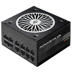 Chieftec CHIEFTRONIC PowerUp GPX-550FC (ATX 2.3, 550W, 80 PLUS GOLD, Active PFC, 120mm fan, Full Cable Management, LLC design) Retail