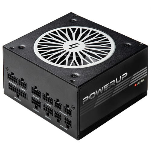 Chieftec CHIEFTRONIC PowerUp GPX-550FC (ATX 2.3, 550W, 80 PLUS GOLD, Active PFC, 120mm fan, Full Cable Management, LLC design) Retail