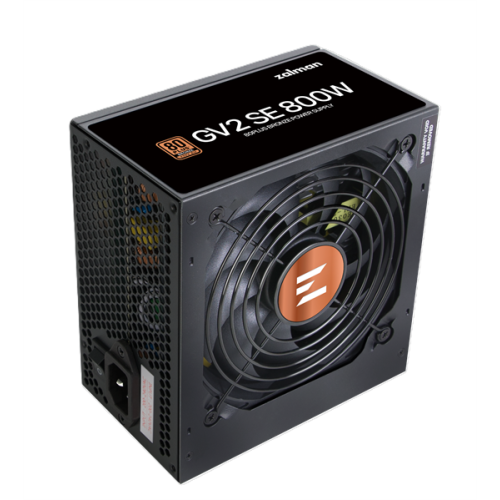 Zalman ZM800-GV2SE, 800W, ATX12V v2.52, APFC, 12cm Fan, 80+ Bronze, Retail