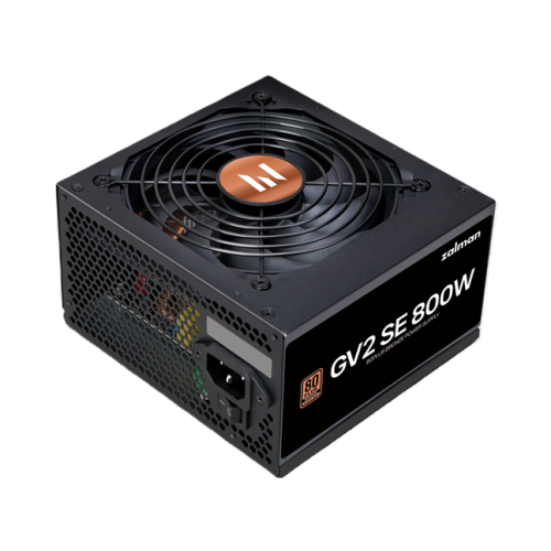 Zalman ZM800-GV2SE, 800W, ATX12V v2.52, APFC, 12cm Fan, 80+ Bronze, Retail