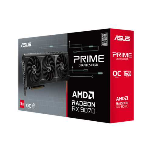 ASUS PRIME-RX9070-O16G//RX9070 HDMI DP*3 12G D6; 90YV0LI1-M0NA00