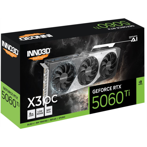 INNO3D RTX 5060 Ti X3 OC//RTX5060Ti, HDMI, DP*3, 8G,D7