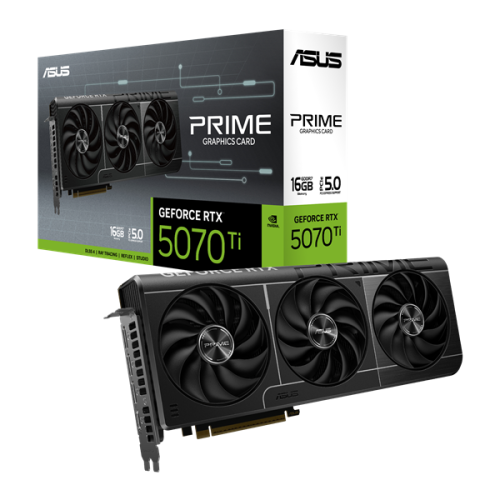 ASUS PRIME-RTX5070TI-16G//RTX5070TI,HDMI*1,DP*3,16G,D7; 90YV0MF1-M0NA00
