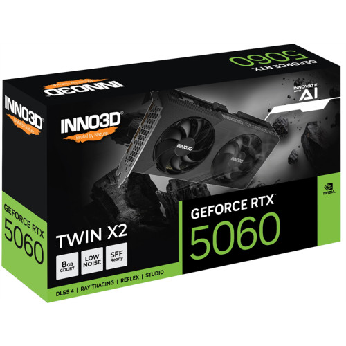 INNO3D RTX 5060 Twin X2//RTX5060, HDMI, DP*3, 8G,D7