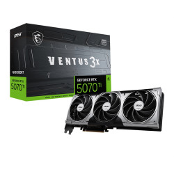 MSI RTX 5070 Ti 16G VENTUS 3X OC//RTX 5070, HDMI, DP*3, 16G, D7
