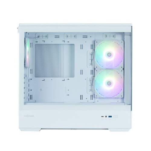 ZALMAN P30 V2, MATX, WHITE, WINDOW, 2x3.5