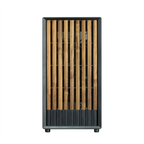 ZALMAN P10 NAMU, MATX, BLACK, WINDOW, FRONT COVER WALNUT, 2x3.5