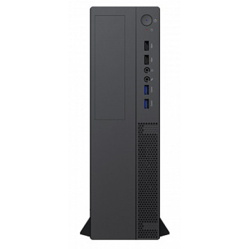 Slim Case Powerman EL510 Black PM-300ATX U3.0*2+U2*2+A(HD): fan 9cm; intrusion switch, Micro-ATX, Mini-ITX