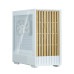 ZALMAN P10 NAMU, MATX, WHITE, WINDOW, FRONT COVER WALNUT, 2x3.5
