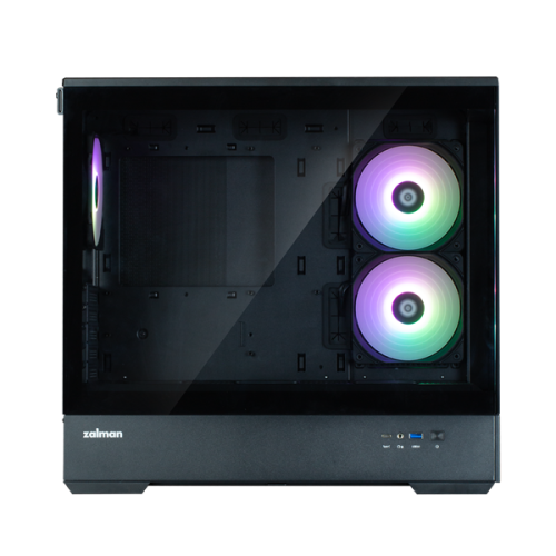 ZALMAN P30 V2, MATX, BLACK, WINDOW, 2x3.5