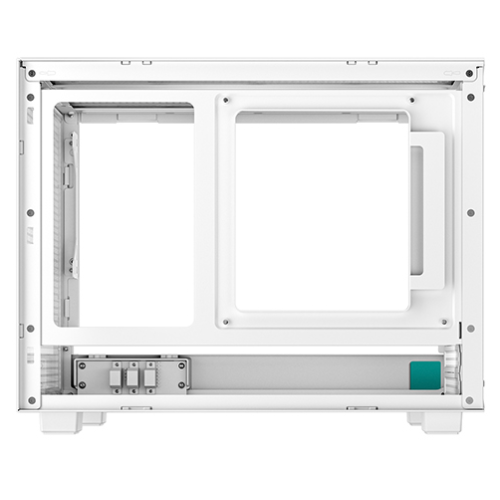 Deepcool CH160 WH без БП, боковое окно (закаленное стекло), белый, MINI-ITX