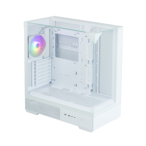 ZALMAN P40 Prism, ATX, WHITE, WINDOW, 2x3.5