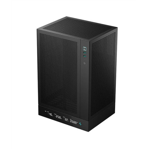 Deepcool CH170 DIGITAL без БП, черный, MINI-ITX