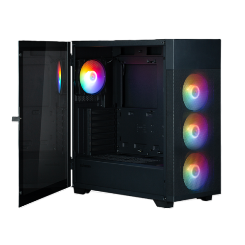 ZALMAN S5 NEO, ATX, BLACK, WINDOW, 2xCOMBO (3.5