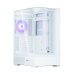 ZALMAN P40 Prism, ATX, WHITE, WINDOW, 2x3.5