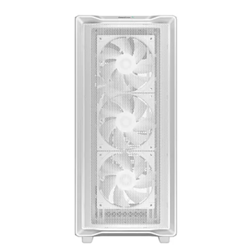 Deepcool CC560 MESH V2 WH без БП, боковое окно (закаленное стекло), 3x120мм ARGB LED вентилятор спереди и 1x120мм ARGB LED вентилятор сзади, белый, ATX