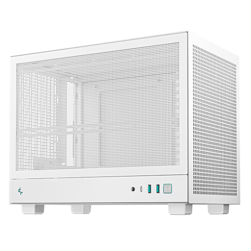 Deepcool CH160 MESH WH без БП, белый, MINI-ITX