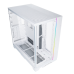 LIAN LI O11 Dynamic EVO XL White, Large Case: EATX(under 280mm)/ATX/MICRO-ATX/MINI-ITX, 4xUSB 3.0, 1xUSB Type-C, 1xAudio, Included Fans: none