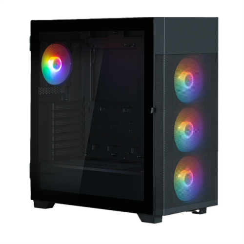 ZALMAN S5 NEO, ATX, BLACK, WINDOW, 2xCOMBO (3.5