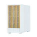 ZALMAN P10 NAMU, MATX, WHITE, WINDOW, FRONT COVER WALNUT, 2x3.5