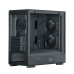 ZALMAN P10 NAMU, MATX, BLACK, WINDOW, FRONT COVER WALNUT, 2x3.5