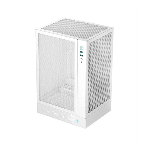 Deepcool CH170 DIGITAL WH без БП, белый, MINI-ITX