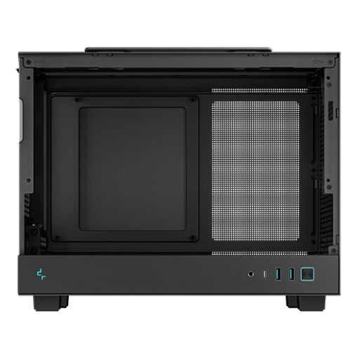 Deepcool CH160 без БП, боковое окно (закаленное стекло), черный, MINI-ITX