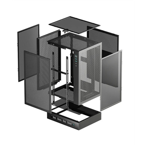 Deepcool CH170 DIGITAL без БП, черный, MINI-ITX