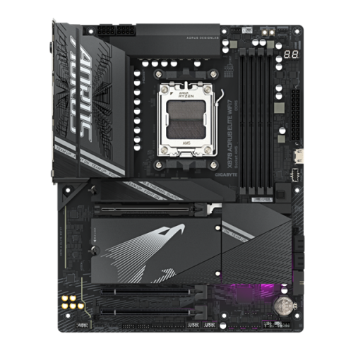 GIGABYTE X870 AORUS ELITE WIFI7 , AM5, X870, 4*DDR5,  4*SATA, 4*M.2, 6*USB 3.2, 4*USB 2.0, 2*Type-C, 3*PCIx16, HDMI, ATX