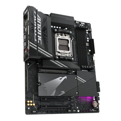 GIGABYTE X870 AORUS ELITE WIFI7 , AM5, X870, 4*DDR5,  4*SATA, 4*M.2, 6*USB 3.2, 4*USB 2.0, 2*Type-C, 3*PCIx16, HDMI, ATX