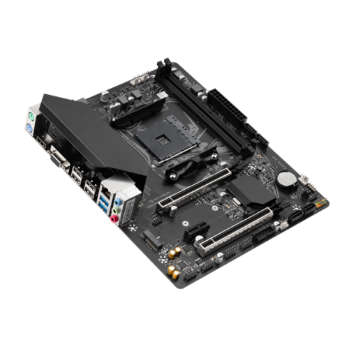 MAXSUN MS-Terminator B550M, AM4, B550, 2*DDR4, 4*SATA 3.0, M.2, 2*USB 3.2, 4*USB 2.0, 1*PCIE 16, 1*PCIE 4, 1*PCIE 1, HDMI+VGA, mATX