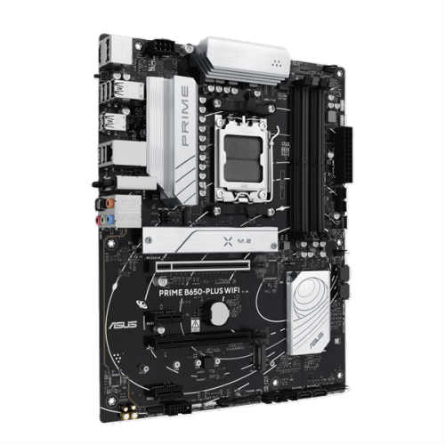 ASUS PRIME B650-PLUS WIFI, AM5, B650, 4*DDR5, 4*SATA, 2*M.2, 6*USB 3.2, 2*USB 2.0, 3*PCIx16, 2*PCIx1, DP+HDMI, ATX; 90MB1KP0-M0EAY0