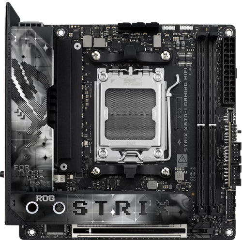 ASUS ROG STRIX X870-I GAMING WIFI, AM5, X870, 2*DDR5, 2*SATA, 2*M.2, 4*USB 3.2, 3*USB 2.0, 2*USB4, Type-C, 2*PCIx16, HDMI, mIATX; 90MB1IW0-M0EAY0