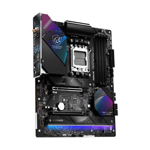 ASROCK X870 RIPTIDE WIFI, AM5, X870, 4*DDR5, 4*SATA, 3*M.2, 4*USB 2.0, 5*USB 3.2, 2*Type-C, 2*PCIx16, 1*M.2 (Key E), HDMI, ATX