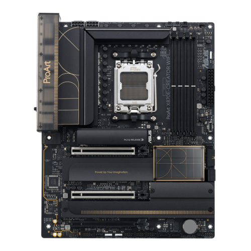 ASUS PROART X870E-CREATOR WIFI, AM5, X870, 4*DDR5, 4*SATA, 4*M.2, 7*USB 3.2, 1*USB 2.0, 2*USB4, Type-C, 3*PCIx16, HDMI, ATX; 90MB1IG0-M0EAY0