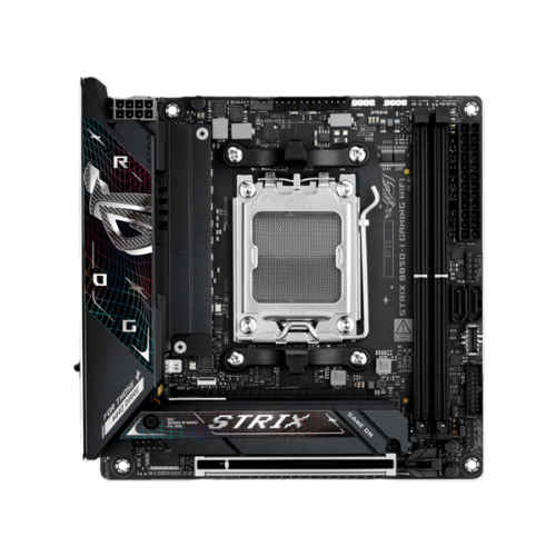 ASUS ROG STRIX B850-I GAMING WIFI, AM5, B650, 2*DDR5, 2*SATA, 2*M.2, 4*USB 3.2, 2*USB 2.0, Type-C, 2*PCIx16, HDMI, mITX; 90MB1K30-M0EAY0